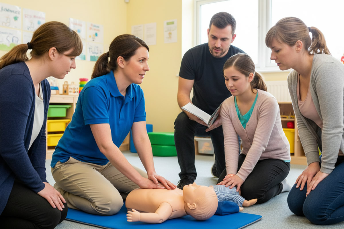 Paediatric First Aid for Childcare in Ireland practical guide image for Irish first aid training context
